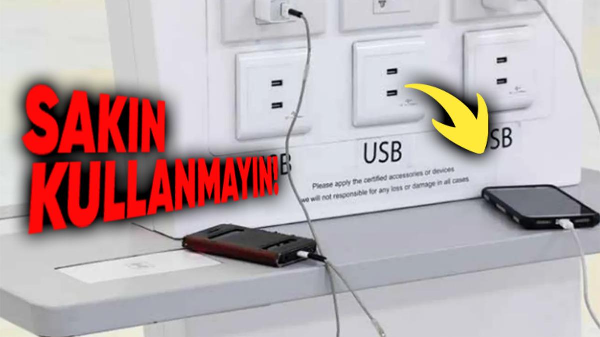 Telefonlarınızı Neden Ortak Kullanım Alanlarında Şarj Etmemelisiniz? Sebebini Öğrenince Şarj Aletinizi Yanınızda Taşıyacaksınız!