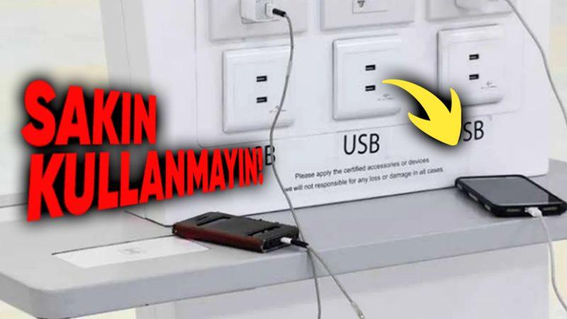 Telefonlarınızı Neden Ortak Kullanım Alanlarında Şarj Etmemelisiniz? Sebebini Öğrenince Şarj Aletinizi Yanınızda Taşıyacaksınız!