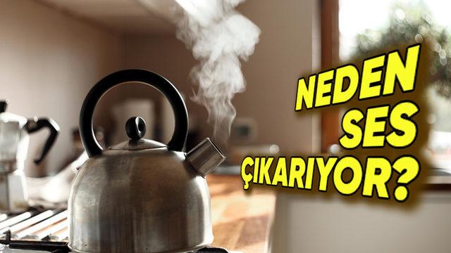 Düşünüp Cevabını Hiç Araştırmadığınız Soru: Çaydanlıktaki Su Kaynarken Neden Islık Sesi Çıkarıyor?