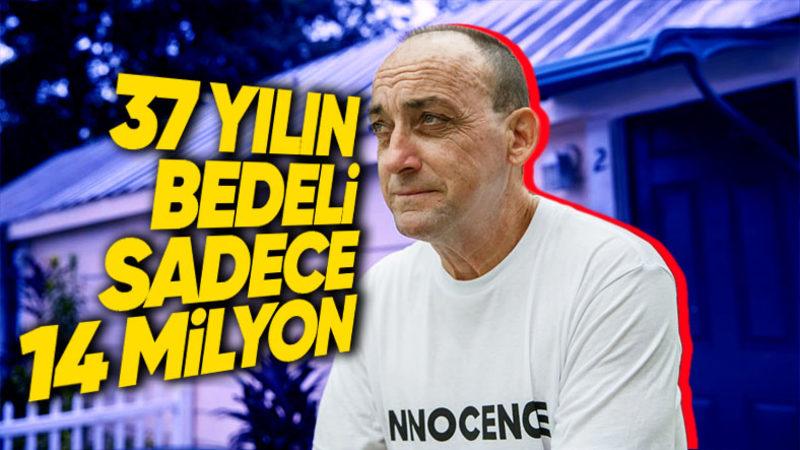 37 Yıl Boyunca Suçsuz Olduğu Hâlde Hapis Yattığı İçin Mahkemenin 14 Milyon Dolar Tazminat Ödediği Adam