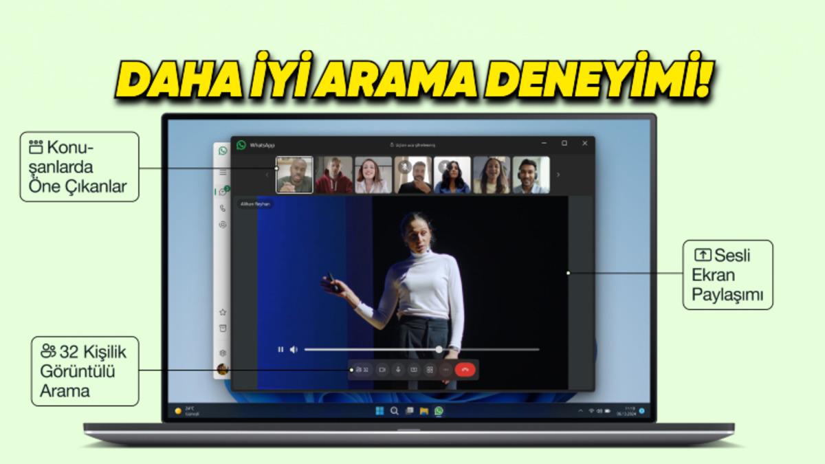 WhatsApp Aramalarına Çok İşinize Yarayacak 3 Yeni Özellik Geldi: Beraber Film İzleyebileceksiniz!