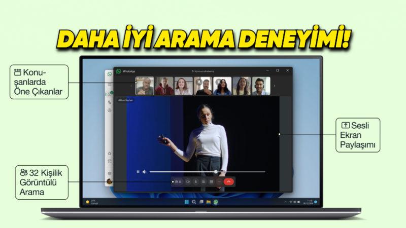 WhatsApp Aramalarına Çok İşinize Yarayacak 3 Yeni Özellik Geldi: Beraber Film İzleyebileceksiniz!