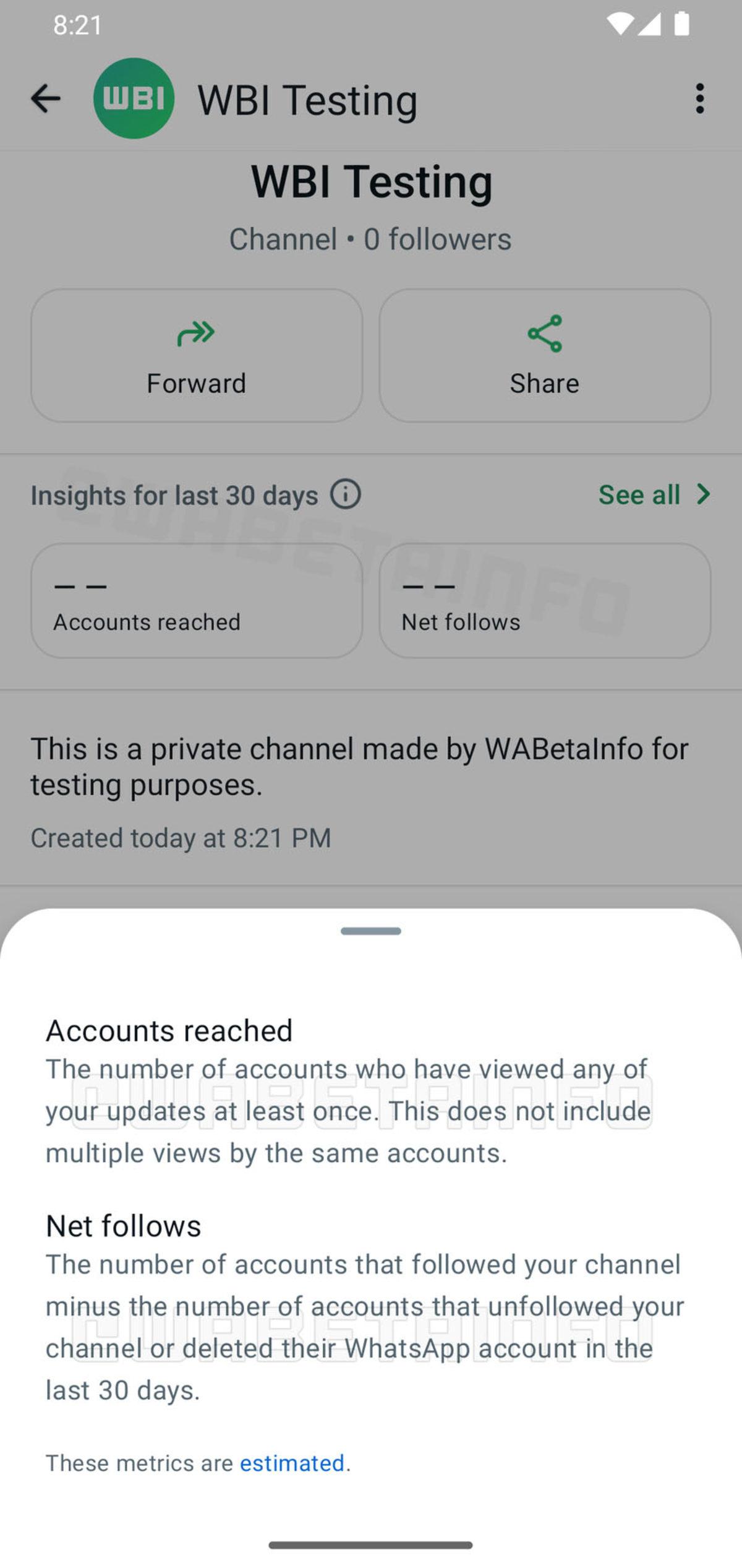 WhatsApp’a, Kanal Yöneticilerinin İşini Kolaylaştıracak Bir Özellik Geliyor: Performans Analizi Yapılacak