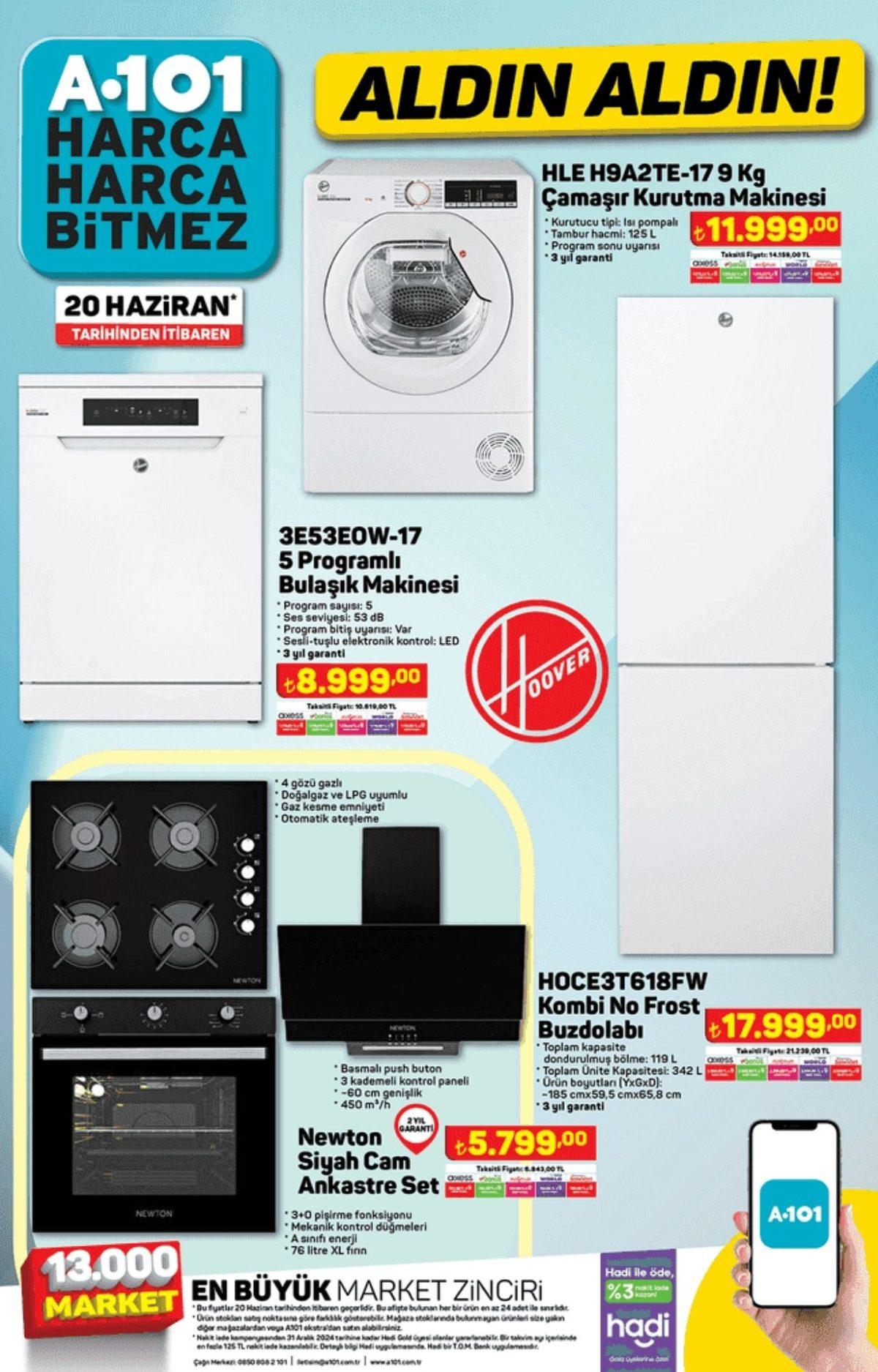 A101’e iPhone 15 Geliyor! 20 Haziran 2024 A101 İnternete Özel Aldın Aldın Kataloğunda Öne Çıkan Elektronik Ürünler