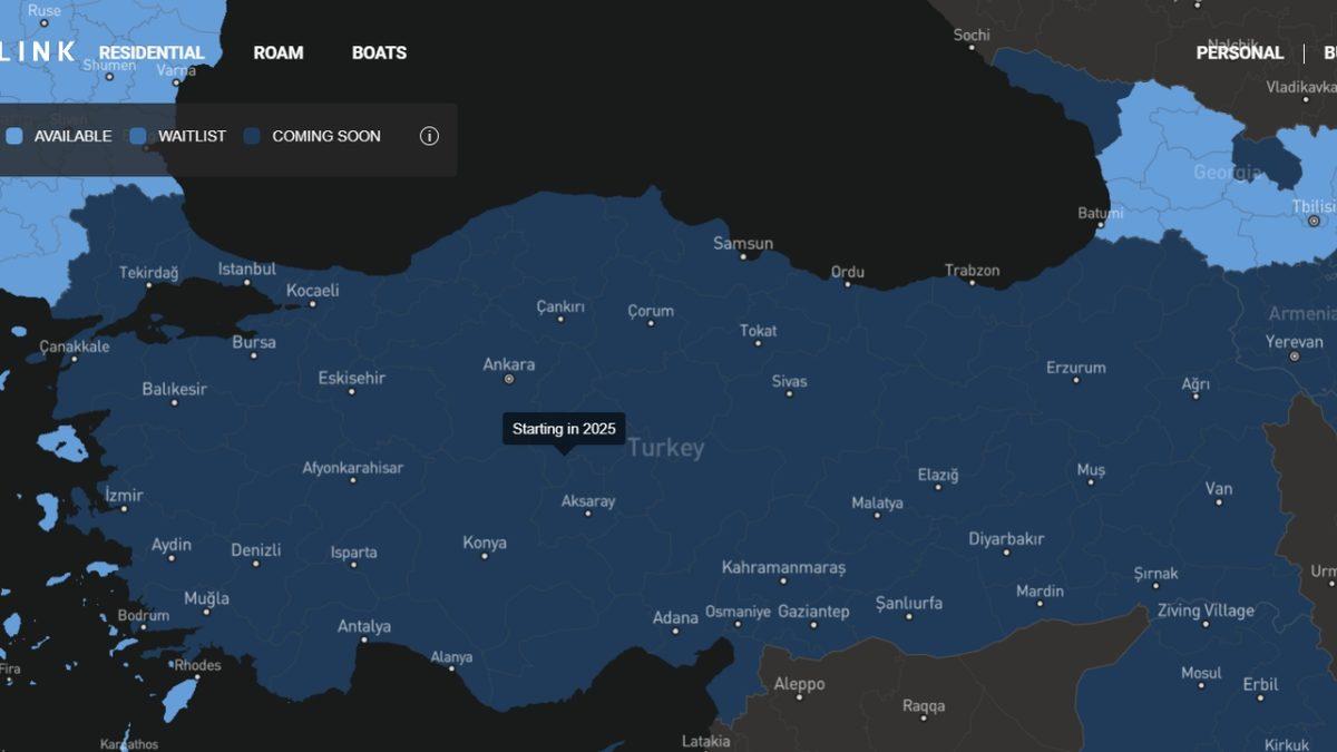 Starlink’in Türkiye’ye Geliş Tarihi Yine Ertelendi: İşte Yeni Tarih