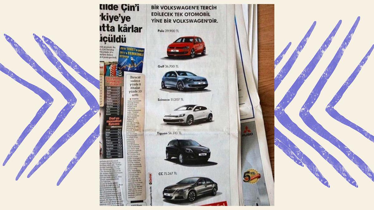 Geçmişte Yapılan Araba Reklamlarındaki Bu Fiyatları Görünce Göz Yaşınız Pıt Edecek (Bugünkü Bir iPhone Fiyatına O Yıllarda Üç i20 Alınıyormuş!)