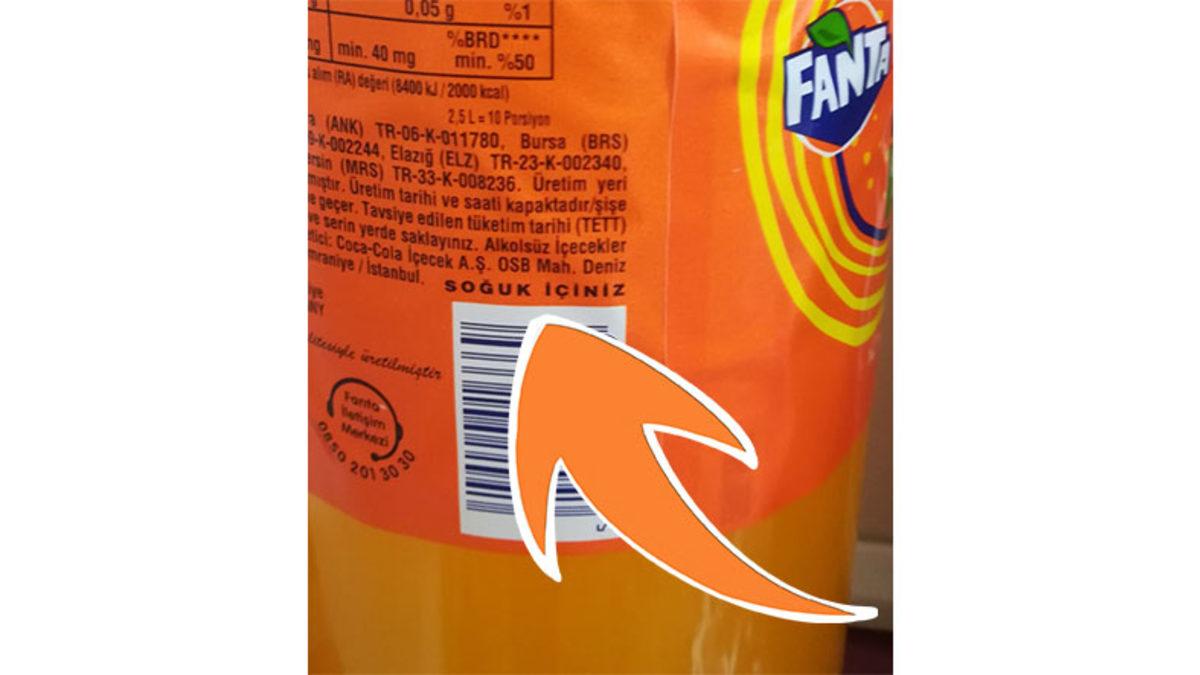 İçeceklerin Üstünde Gördüğümüz 