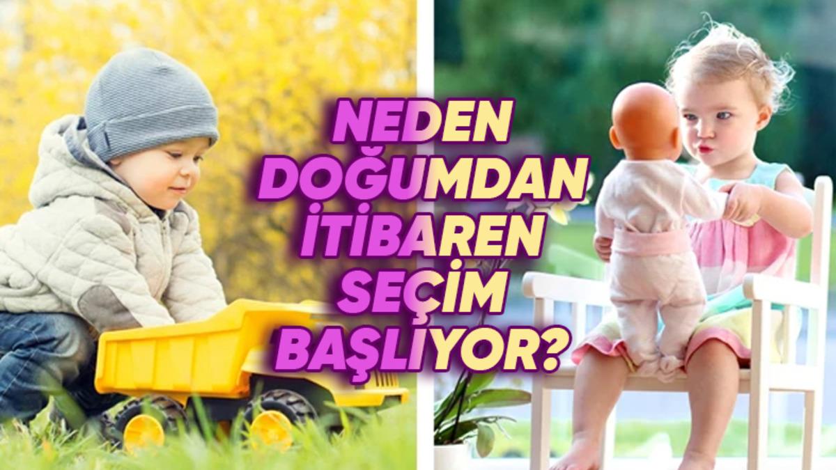 Neden Erkek Bebekler Arabalarla Oynarken Kızlar Oyuncak Bebeklere Yönelir? Sebebi Sadece Çevresel Yönlendirme Değil!
