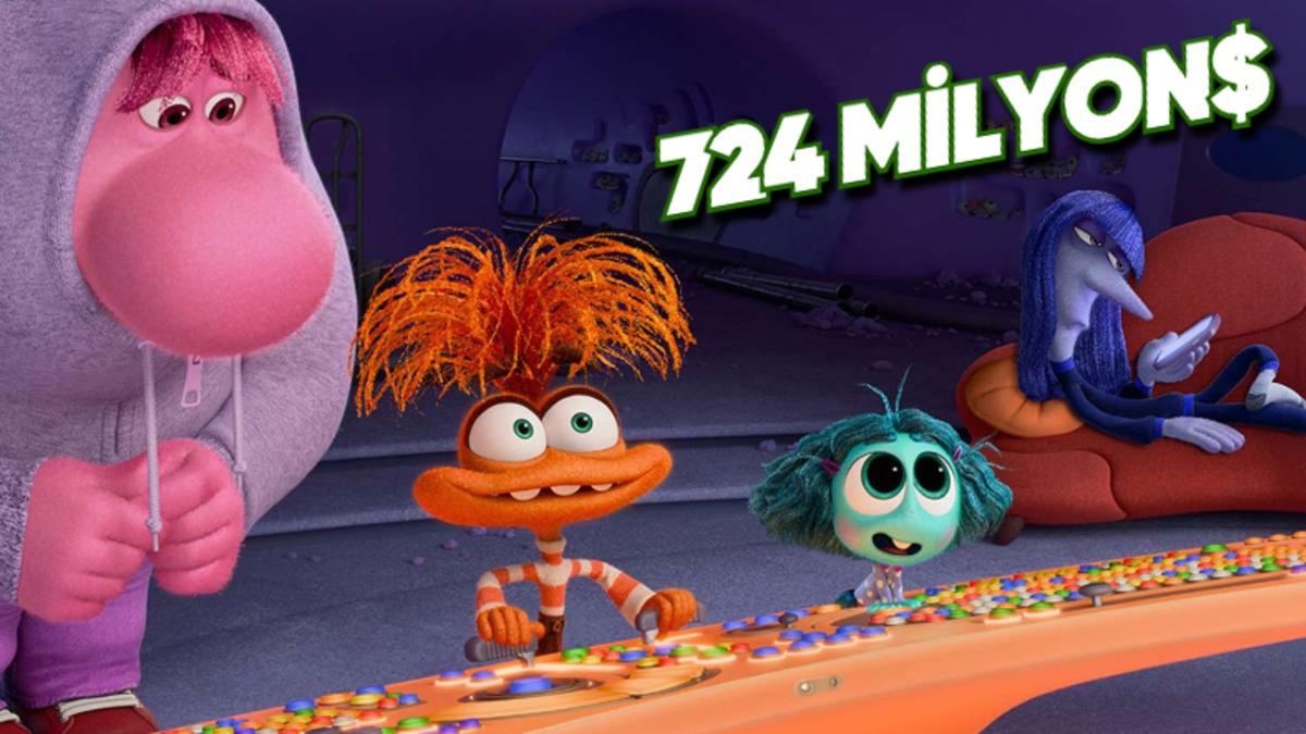 Inside Out 2, Dune 2’yi Geçerek 2024’ün Gişede En Başarılı Filmi Oldu!