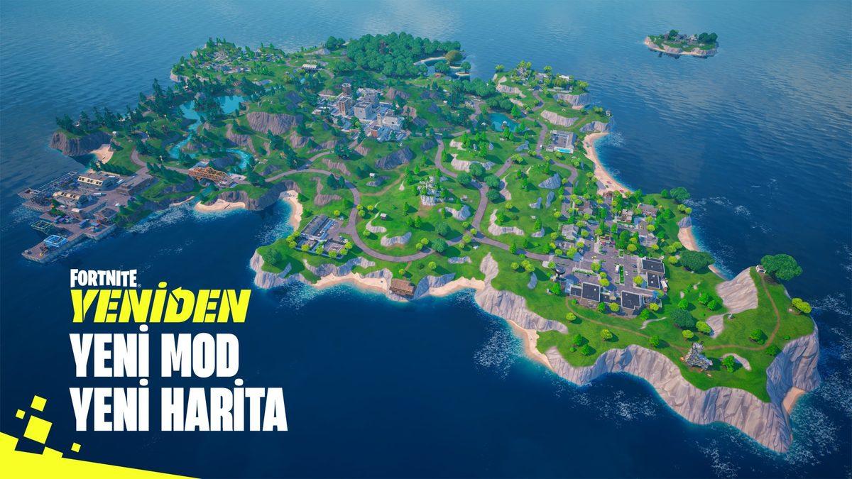 Fortnite, Klasik Haritayı Geri Getiren Battle Royale Modu 