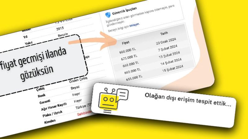 sahibinden.com, Fiyat Geçmişi Eklentisini Kullananların Siteye Girişini Engellemeye Başladı