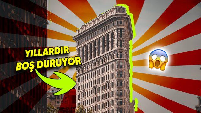 New York’un İkonik Binası Flatiron Neden Yıllardır Kimseye Ev Sahipliği Yapmıyor? İşte Flatiron Binasının Çarpıcı Hikâyesi