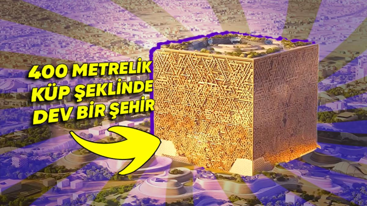 Suudi Arabistan’ın 400 Metrelik Gösterişli Bir Küp Şeklinde Tasarladığı Mega Projesi: The Cube (Okuyunca Tek Sebebinin Gösteriş Olmadığını Göreceksiniz!)