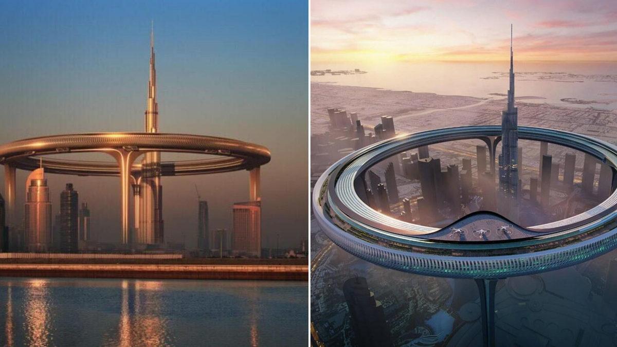 Dubai’nin Çılgın Mega Projesi Burj Khalifa’nın Etrafında Yer Alan Dev Çember: Downtown Circle