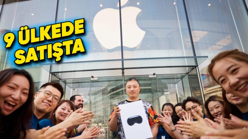 Apple Vision Pro, Resmen ABD Dışına Çıktı: 4 Ülkede Mağazalarda Yerini Aldı