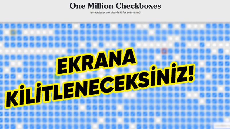 1 Milyon Kutucuğu İşaretlemeye Çalıştığınız Aşırı Anlamsız Ücretsiz Oyun Viral Oldu [Siz de Oynayabilirsiniz]