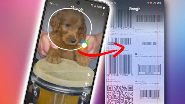 Circle to Search’e QR Kod ve Barkod Okuma Özelliği Geliyor: İşte İlk Görüntüler