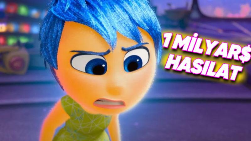 Inside Out 2, 2024’te 1 Milyar Dolar Hasılatı Geçen İlk Film Oldu: Animasyon Tarihine de Geçti!