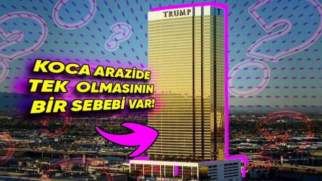 Las Vegas’taki Dev Bir Külçe Altına Benzeyen Trump International Oteli Neden Koca Arazide Tek Başına Yükseliyor?