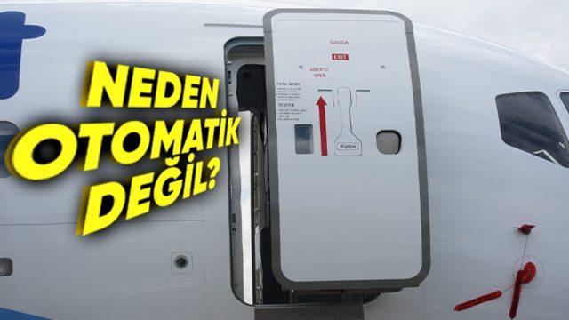 Teknoloji Bu Kadar Gelişmişken Neden Uçaklarda Hâlâ Otomatik Kapı Yok? Emin Olun Mantıklı Sebebi Var!