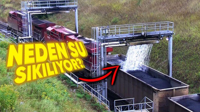 Trenlerde Taşınan Kömürlerin Üzerine Neden Su Sıkılır? Sıkılmazsa Kaza Riski Oluşabilir!