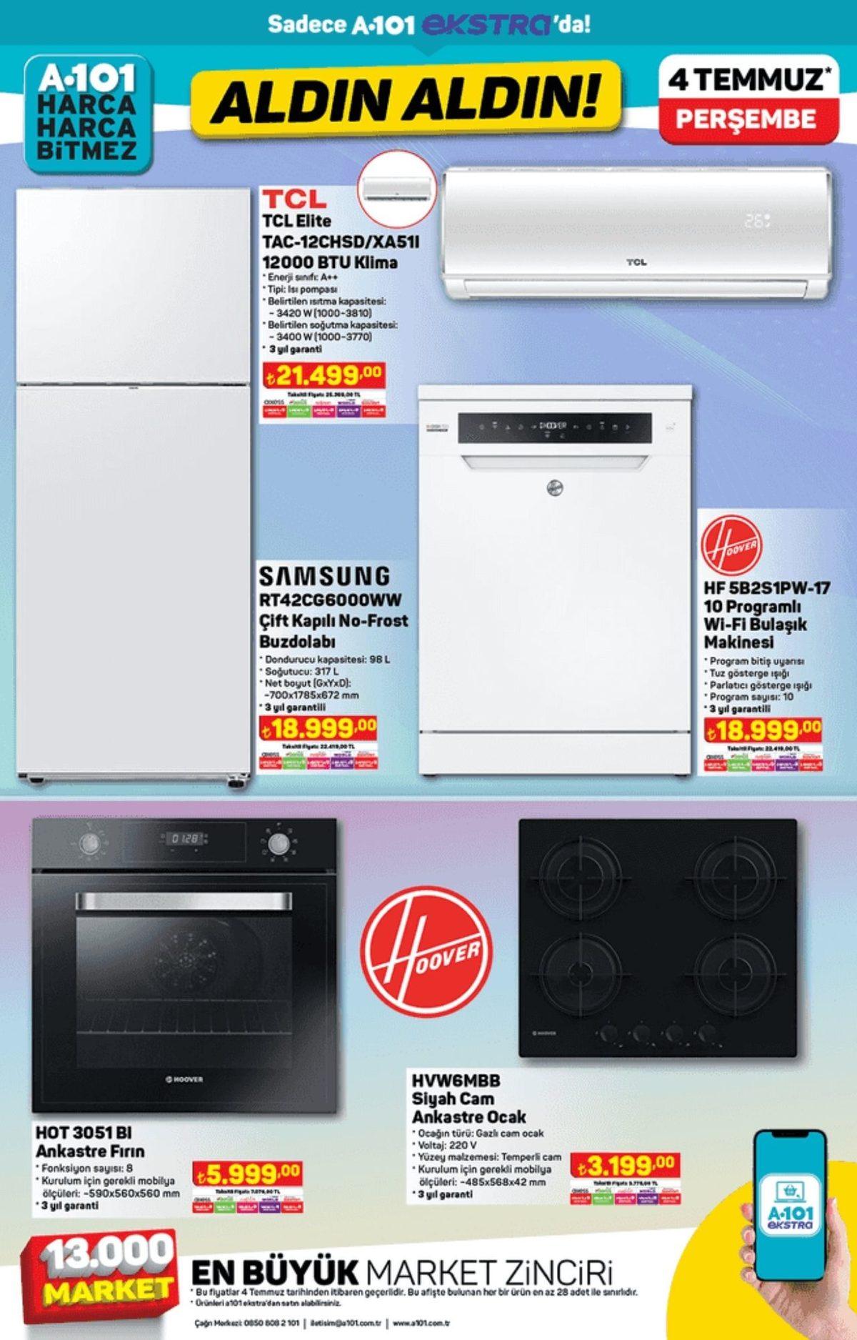 A101’e Elektrikli Scooter Geliyor! 4 Temmuz 2024 A101 İnternete Özel Aldın Aldın Kataloğunda Öne Çıkan Elektronik Ürünler