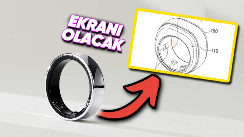 Samsung, Daha İlki Çıkmadan Galaxy Ring 2 İçin Patent Aldı: İkincisi Ekranlı Olacak!