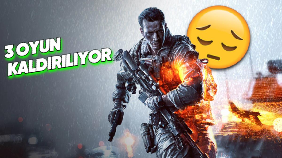 3 Sevilen Battlefield Oyunun Satıştan Kaldırılacağı Açıklandı (Ama Sadece Belli Platformlardan)