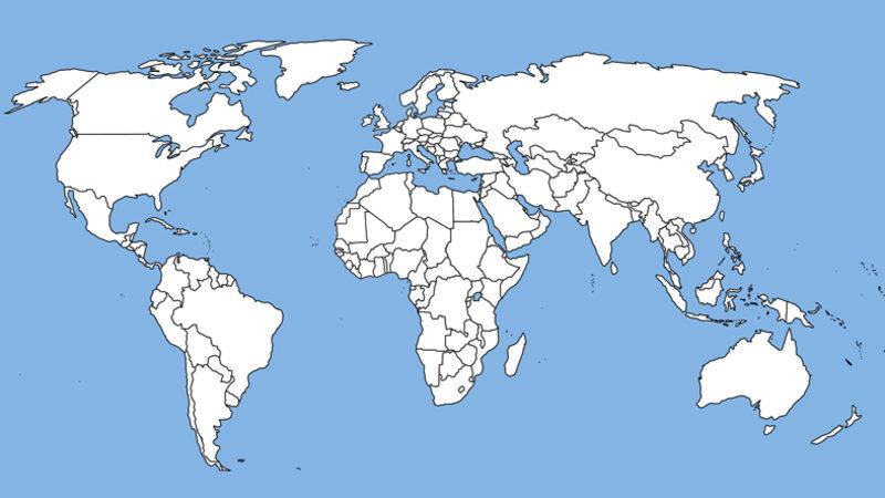 Avustralya’daki Atlaslarda Kullanılan Bir Acayip Dünya Haritası