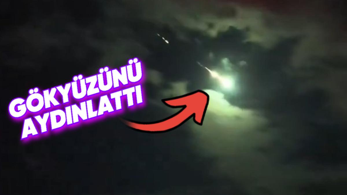 İstanbul, Ankara ve Birçok İlde Gökyüzünü Aydınlatan Gök Taşı Görüldü! İşte Filmleri Aratmayan Görüntüler [Video]