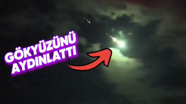İstanbul, Ankara ve Birçok İlde Gökyüzünü Aydınlatan Gök Taşı Görüldü! İşte Filmleri Aratmayan Görüntüler [Video]