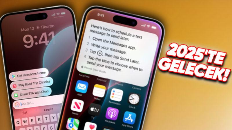Yapay Zekâ Destekli Siri’nin Ne Zaman iPhone’lara Geleceği Ortaya Çıktı: Biraz Beklememiz Gerekecek!