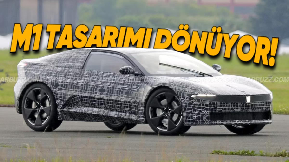 BMW’nin Yeni Elektrikli Otomobili Görüntülendi: Efsane M1 Tasarımı Geri Dönüyor!