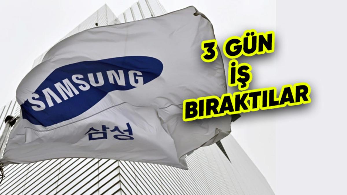 Binlerce Samsung Çalışanı, Güney Kore’de Greve Başladı: İşte Talepleri