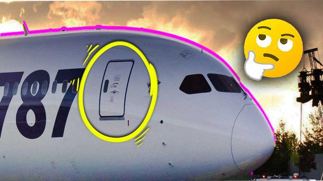 Uçak Kapılarının Özellikle Daha Koyu Bir Renkle İşaretlenmesinin Çok Mantıklı Bulacağınız Sebebi