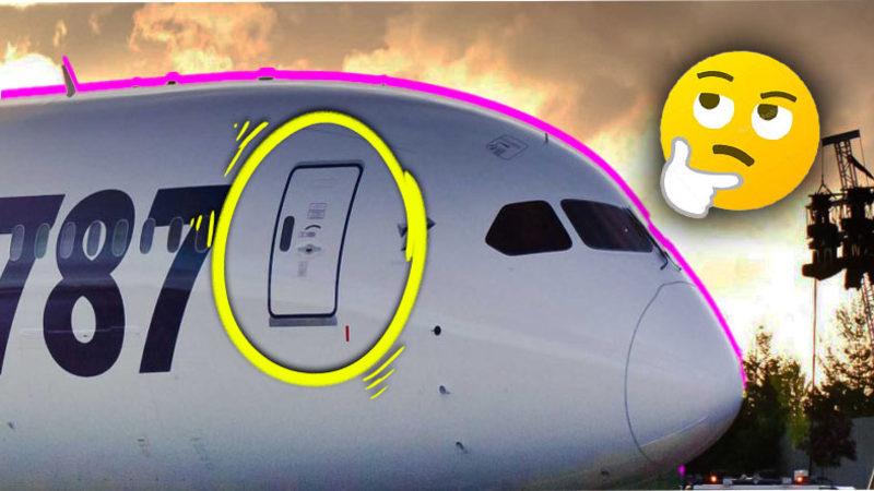 Uçak Kapılarının Özellikle Daha Koyu Bir Renkle İşaretlenmesinin Çok Mantıklı Bulacağınız Sebebi