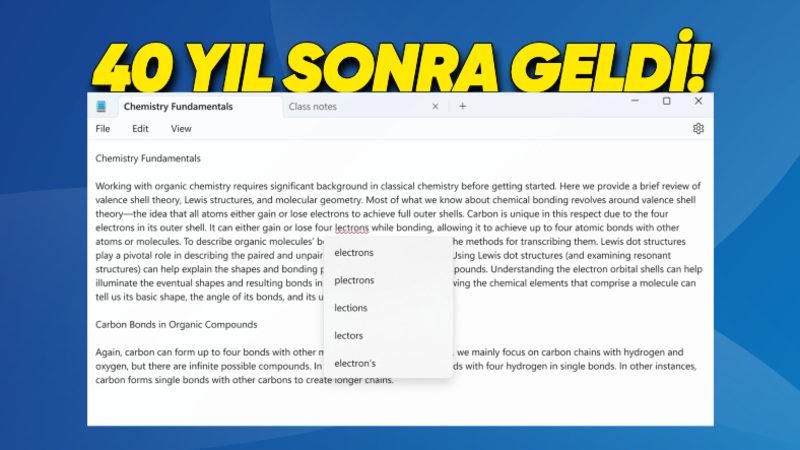 Microsoft, Not Defteri’ne 40 Yıldır Neden Olmadığını Anlayamadığımız Bir Özelliği Nihayet Ekledi (Biraz Daha Bekleseydiniz)