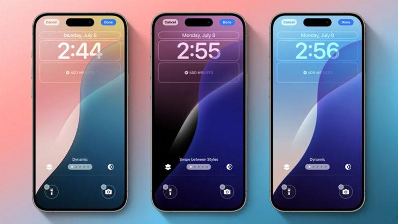 iPhone’lara Renk Değiştiren Duvar Kağıtları Geliyor: İşte İlk Ekran Görüntüleri