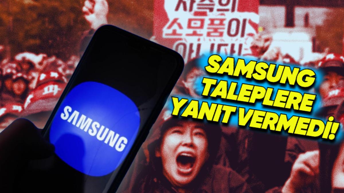 Binlerce Samsung Çalışanının İş Bıraktığı Grev, "Süresiz Olarak" Uzatıldı