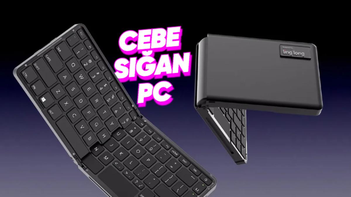 Cebinize Sığabilecek Kadar Küçük, Katlanabilir Klavye Şeklinde Bilgisayar Geliştirildi