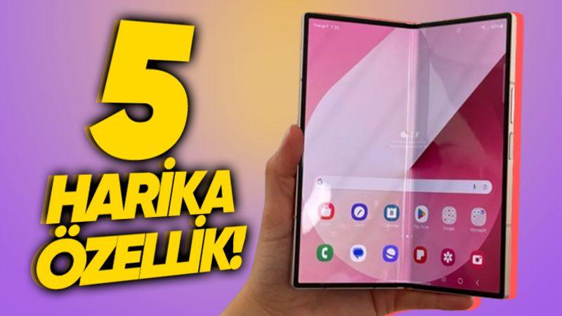 Alıp Almamakta Kararsız Kalanlara: Sadece Katlanabilir Akıllı Telefonlarda Bulunan 5 Harika Özellik
