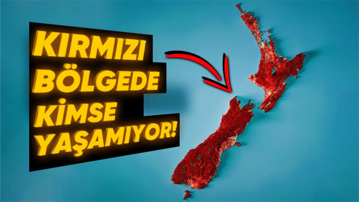 Birleşik Krallıktan Bile Büyük Olmasına Rağmen Yeni Zelanda’nın %80’i Neden Boştur?