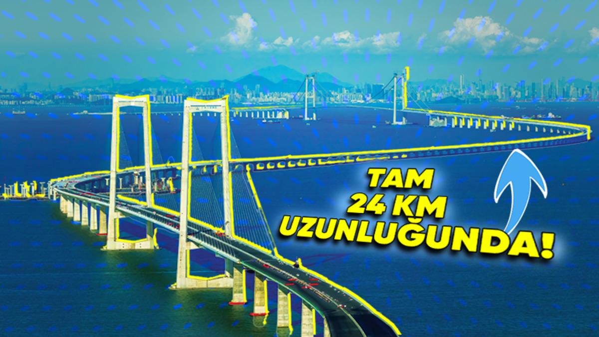 Çin’in Tam 10 Rekor Kırarak Tarihe Geçen Mega Projesi: Shenzhen-Zhongshan Köprüsü