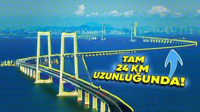 Çin’in Tam 10 Rekor Kırarak Tarihe Geçen Mega Projesi: Shenzhen-Zhongshan Köprüsü
