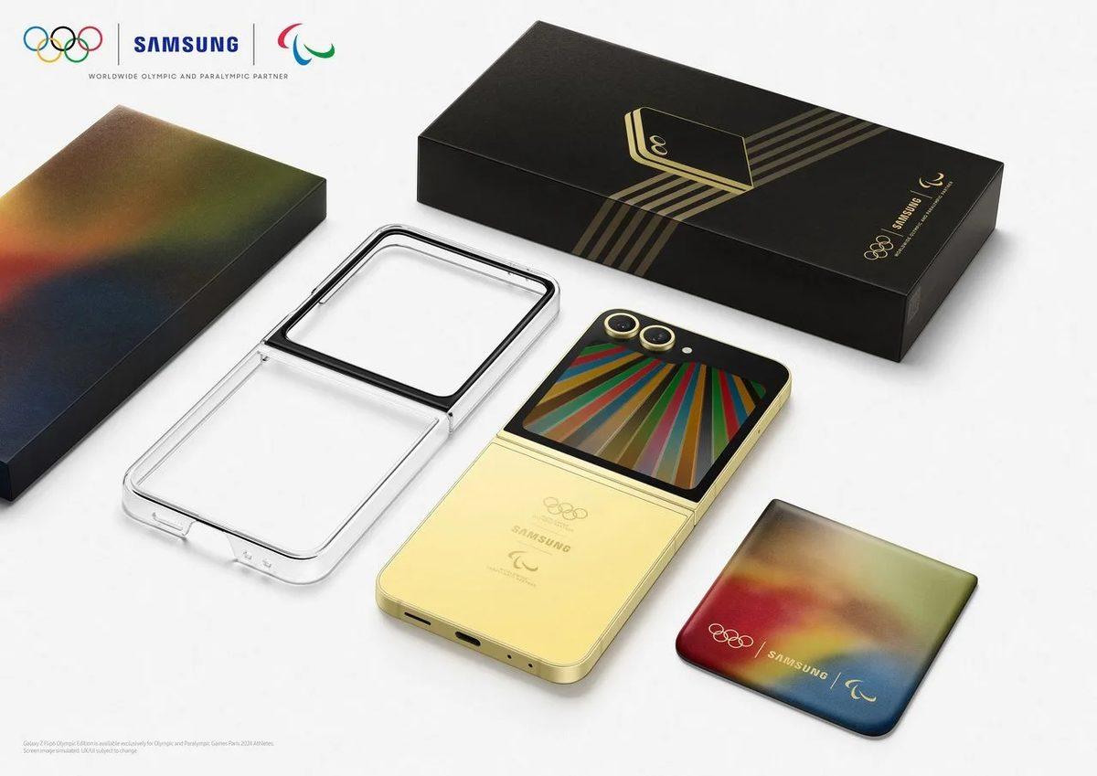 Samsung, Galaxy Z Flip6’nın Olimpiyat Versiyonunu Tanıttı