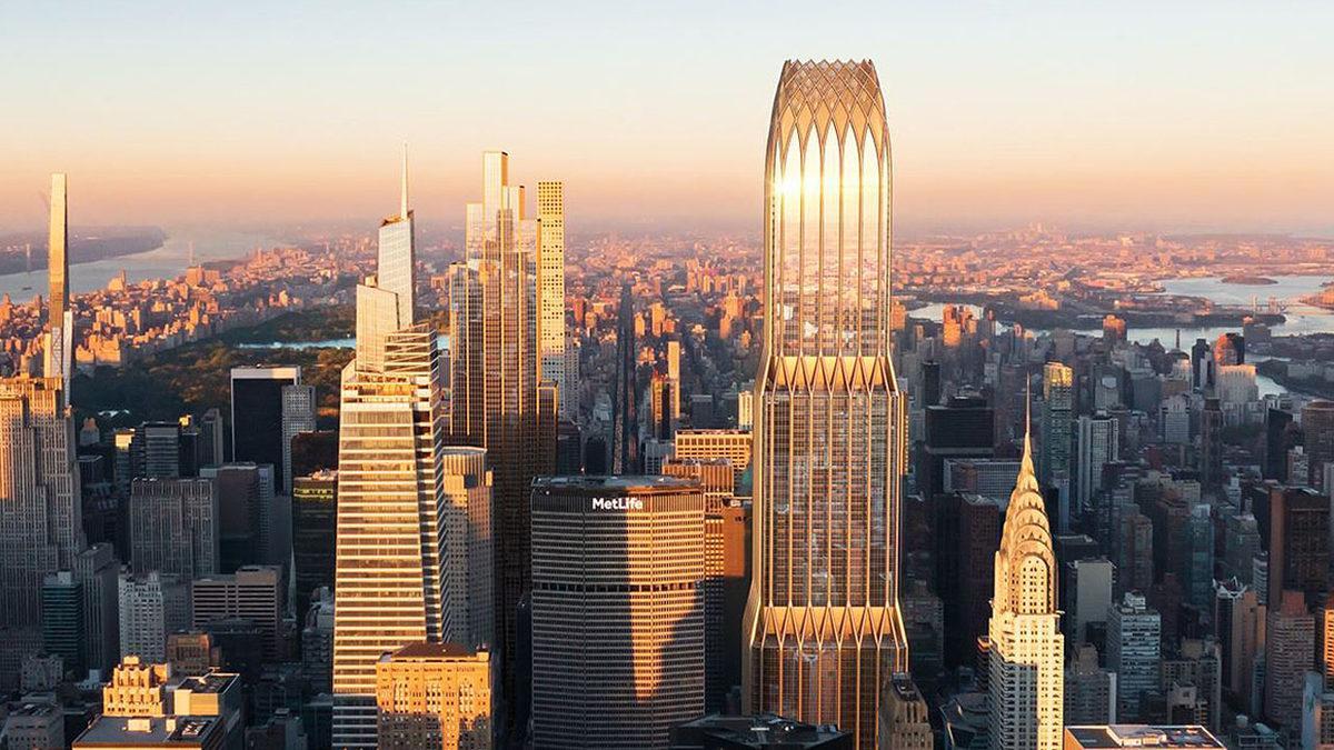 Diğer İkonik Binaları Gölgede Bırakarak New York’un Silüetinde Yükselecek Olan Yüksek Teknolojili Gökdelen: 175 Park Avenue