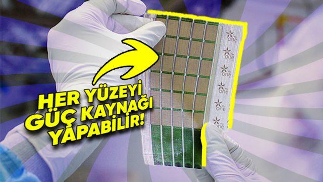 Devrimsel Bir Teknoloji: Her Yüzeyi Güç Kaynağına Dönüştürebilen Kâğıt İnceliğinde Güneş Panelleri