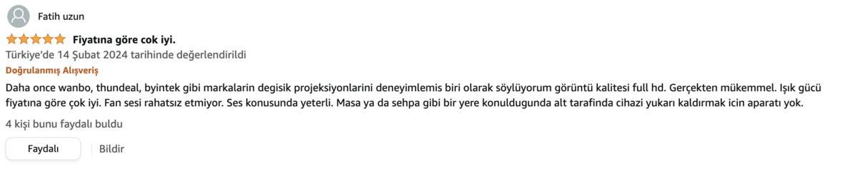 Fiyat/Performans Mini Projektör Arayanlara: BYINTEK Mini Projektör Alınır mı?