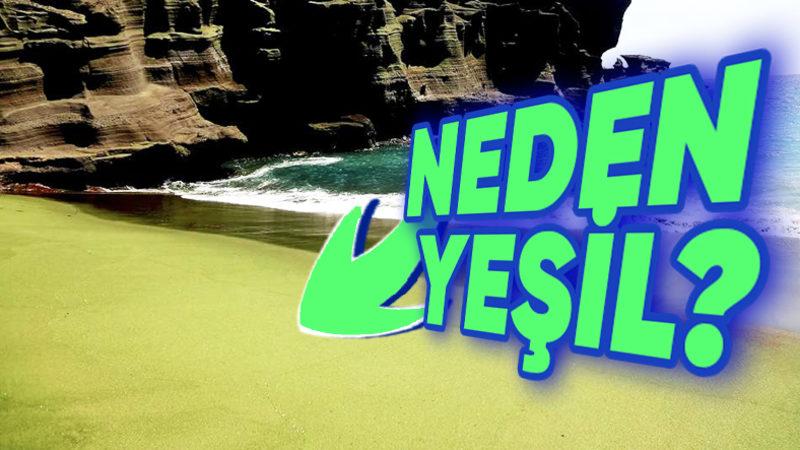Hawaii’deki "Yeşil Kumlu Plaj" Neden Dünyada Benzersiz? Yeşilin Sırrı Nereden Geliyor?