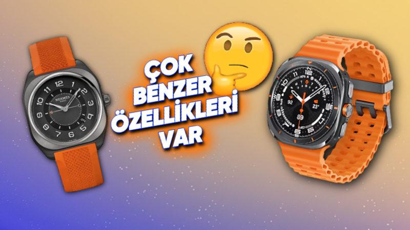 Samsung Galaxy Watch Ultra’nın 186 Bin TL’lik Bir Saate Çok Benzemesi Gündem Oldu